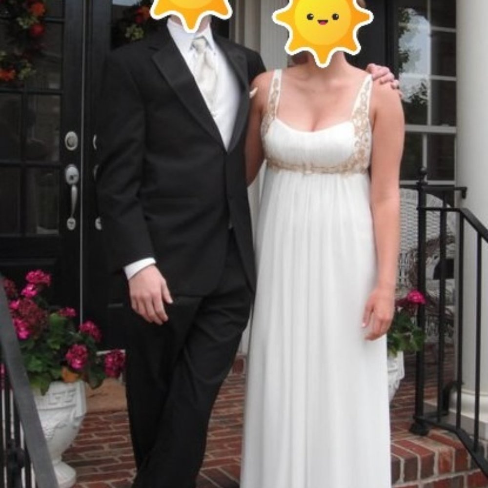 Dave & Johnny Prom/Formal Dress - Ivory